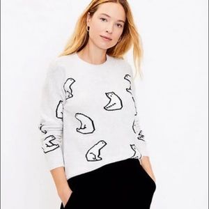 LOFT‎ Polar Bear Sweater
